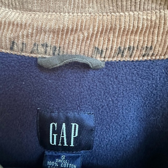 Vintage Gap Boys Barn Chore Jacket 100% Cotton Army Green S/10 - Picture 7 of 8